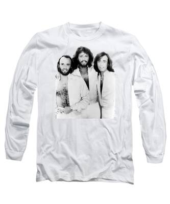 Sangecjl Bee Gees Womens Long Sleeve T-Shirt Black 